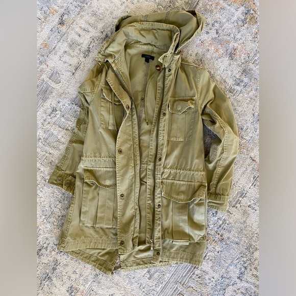 Women’s green J.Crew jacket. Size extra small in good condition. - Picture 10 of 16